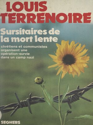 cover image of Sursitaires de la mort lente
